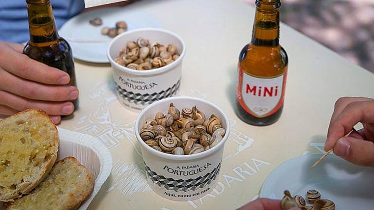 caracóis