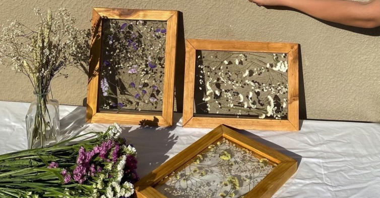 Éden: a nova loja online de molduras com flores secas prensadas para  decorar a casa – New in Oeiras