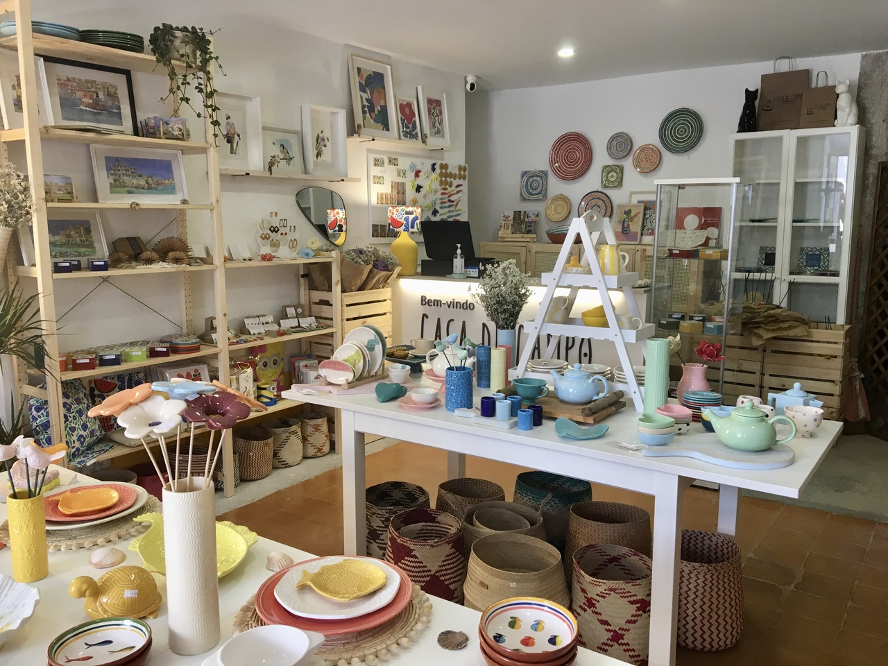 A nova loja de arte e artesanato de Oeiras onde encontra as peças mais giras para a casa
