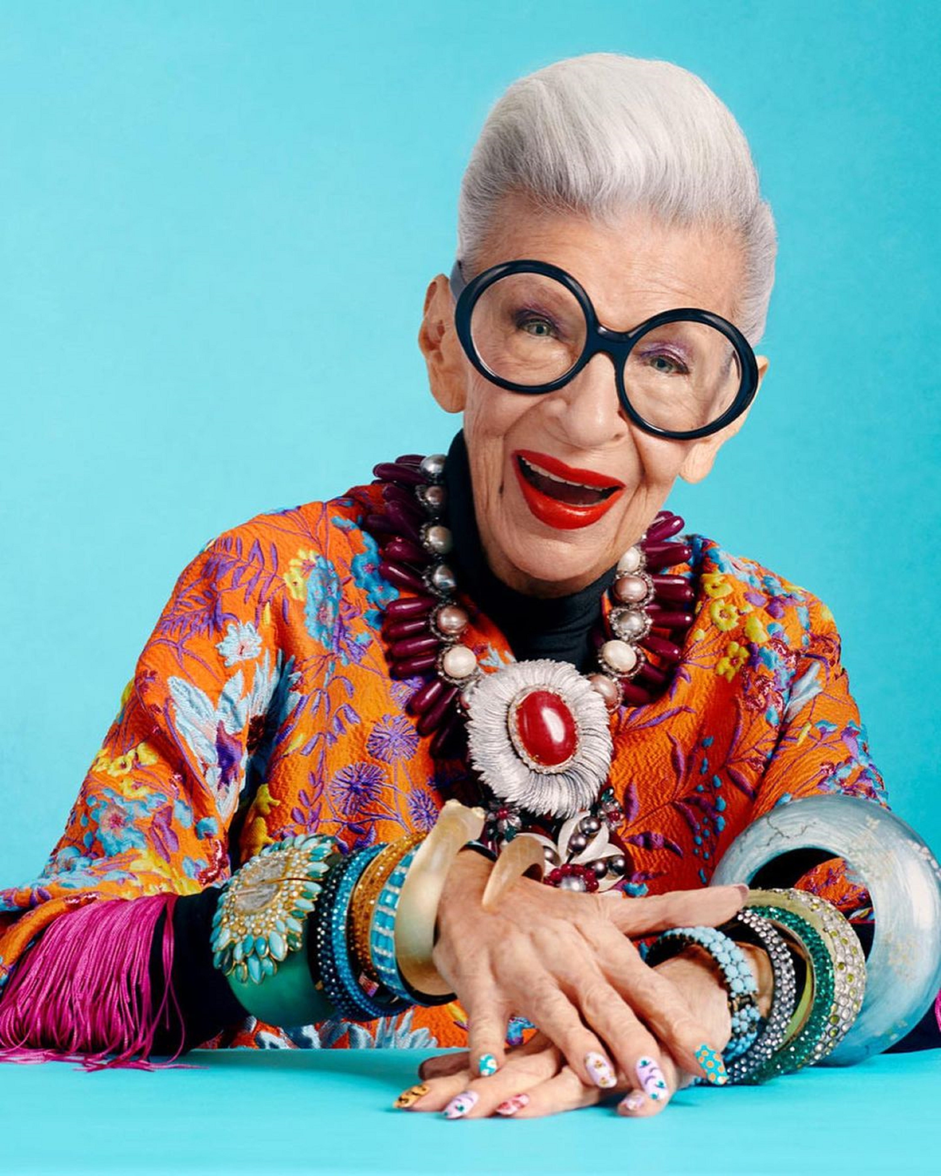 H&M colabora com Iris Apfel, o ícone da moda que, há 100 anos
