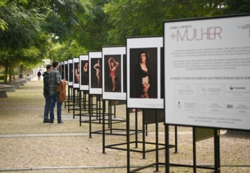 A exposição do projeto +Mulher já chegou ao Parque dos Poetas