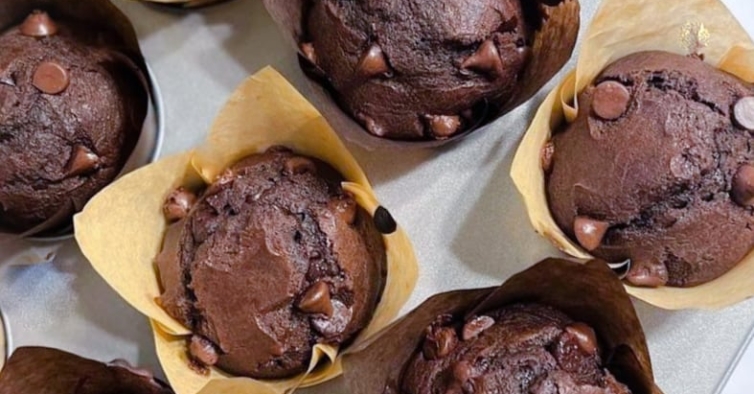 Muffins de Abóbora e Chocolate – Low Carb, Sem Glúten, Sem Lacticínios