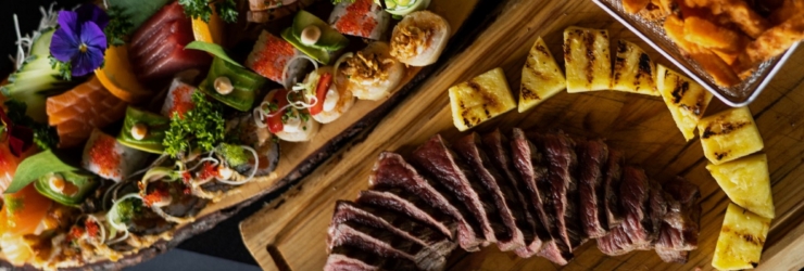 Esqueça as discussões: o Focus criou um menu para os casais indecisos entre sushi e carne