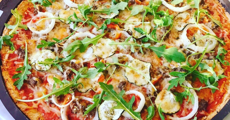Pizza crocante