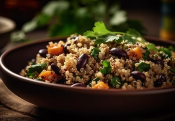 A bowl vegetariana de quinoa que o vai ajudar a diminuir o consumo de carne e peixe